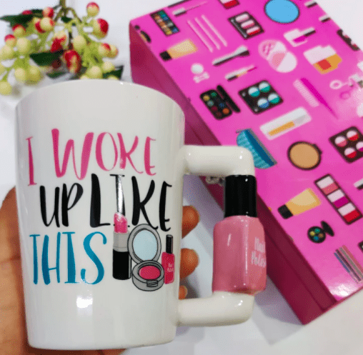 Beauty Ceramic Mug - Nail Paint - TinyMinyMo