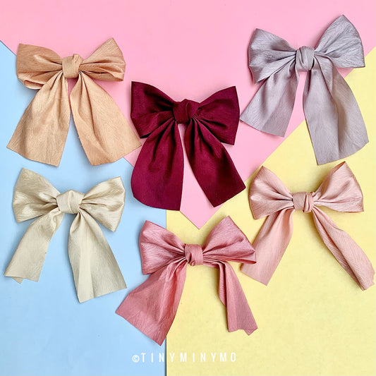 Shimmer Bow Crow Clip - Tinyminymo