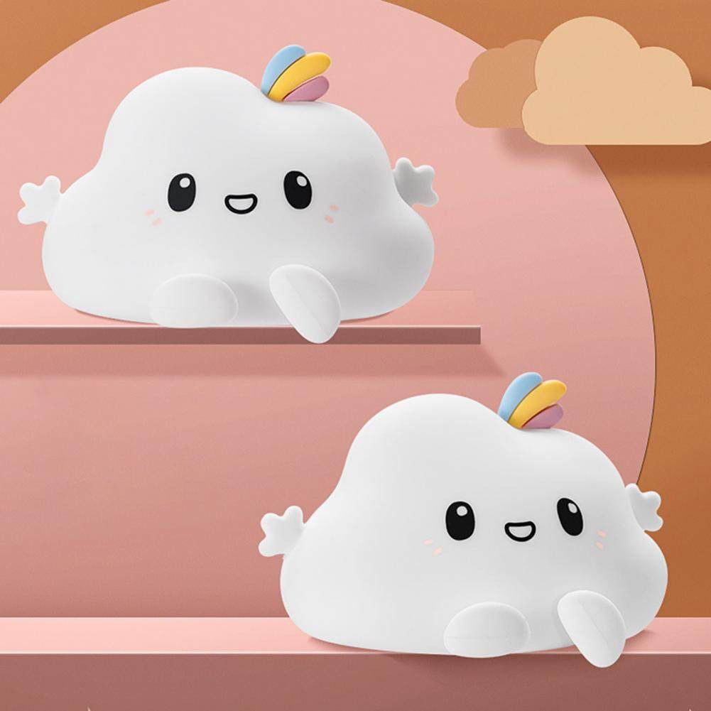 Silicone Cloud Touch Lamp - Tinyminymo