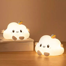 Load image into Gallery viewer, Silicone Cloud Touch Lamp - Tinyminymo

