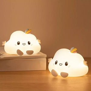 Silicone Cloud Touch Lamp - Tinyminymo