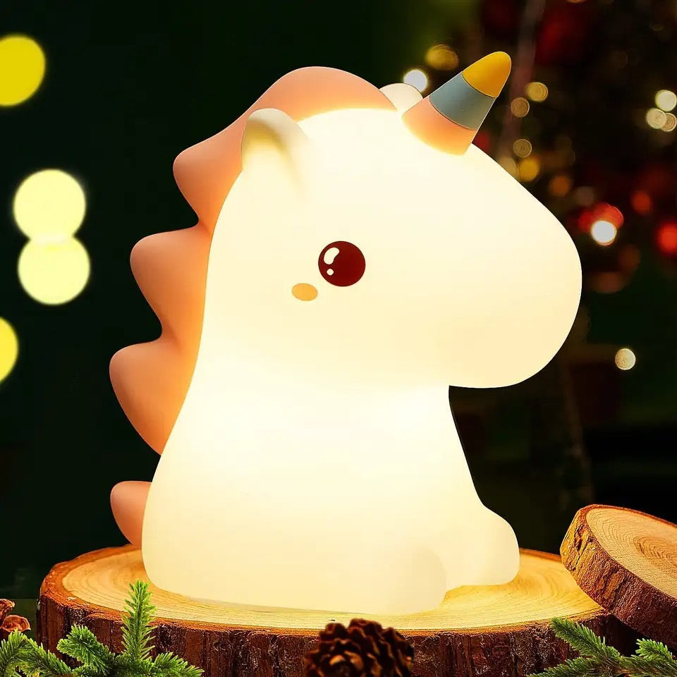 Silicone Unicorn Touch Lamp with Remote - Tinyminymo