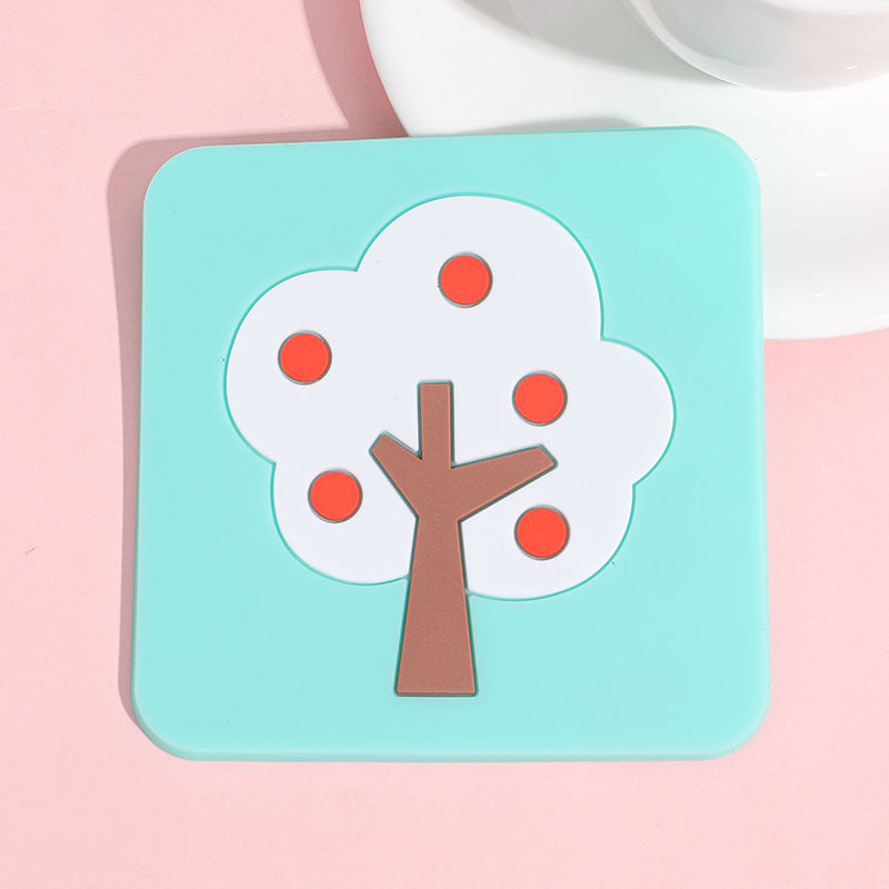 Cute Silicone Coaster - Tinyminymo