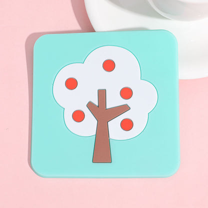 Cute Silicone Coaster - Tinyminymo