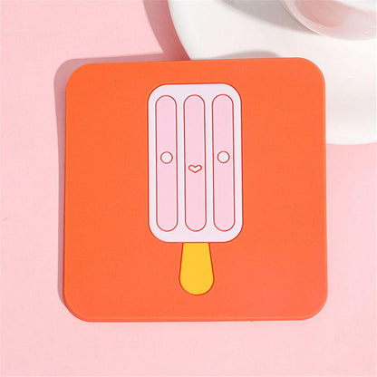 Cute Silicone Coaster - Tinyminymo