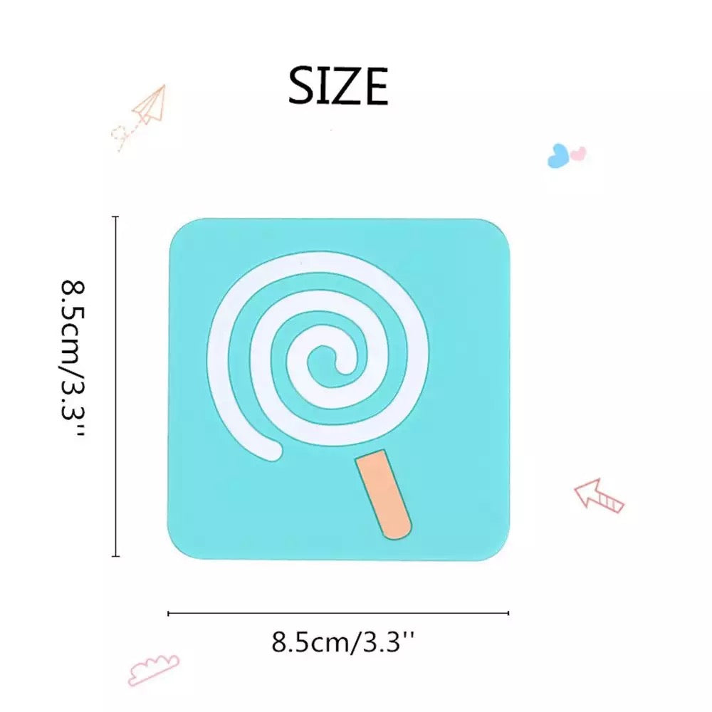 Cute Silicone Coaster - Tinyminymo