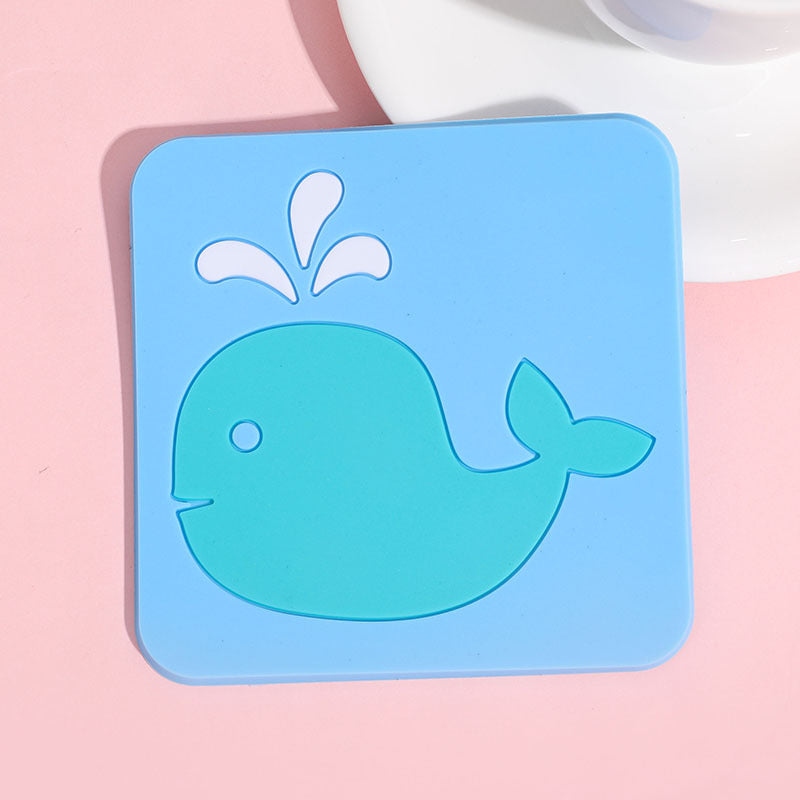 Cute Silicone Coaster - Tinyminymo