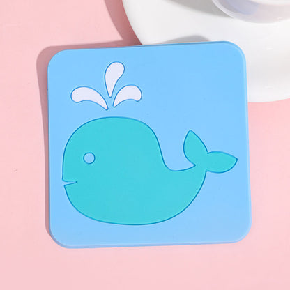 Cute Silicone Coaster - Tinyminymo