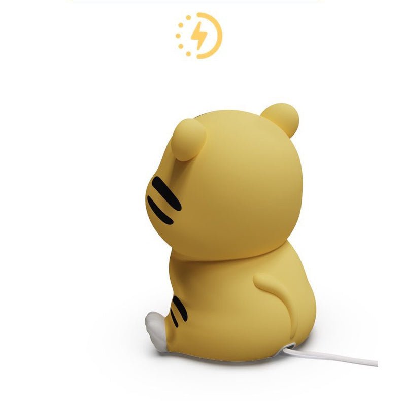 Sitting Tiger Silicone Night Light - Tinyminymo