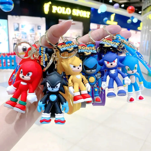 Sonic Heroes 3D Keychain  - Tinyminymo