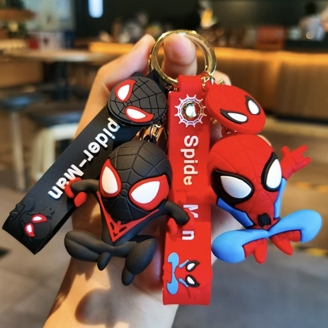 Spiderman 3D Keychain - Tinyminymo