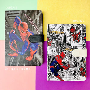 Spiderman Notebook with Snap Lock - Tinyminymo