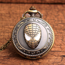 Load image into Gallery viewer, Spiderman Pocket Watch Keychain - Tinyminymo
