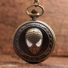 Load image into Gallery viewer, Spiderman Pocket Watch Keychain - Tinyminymo
