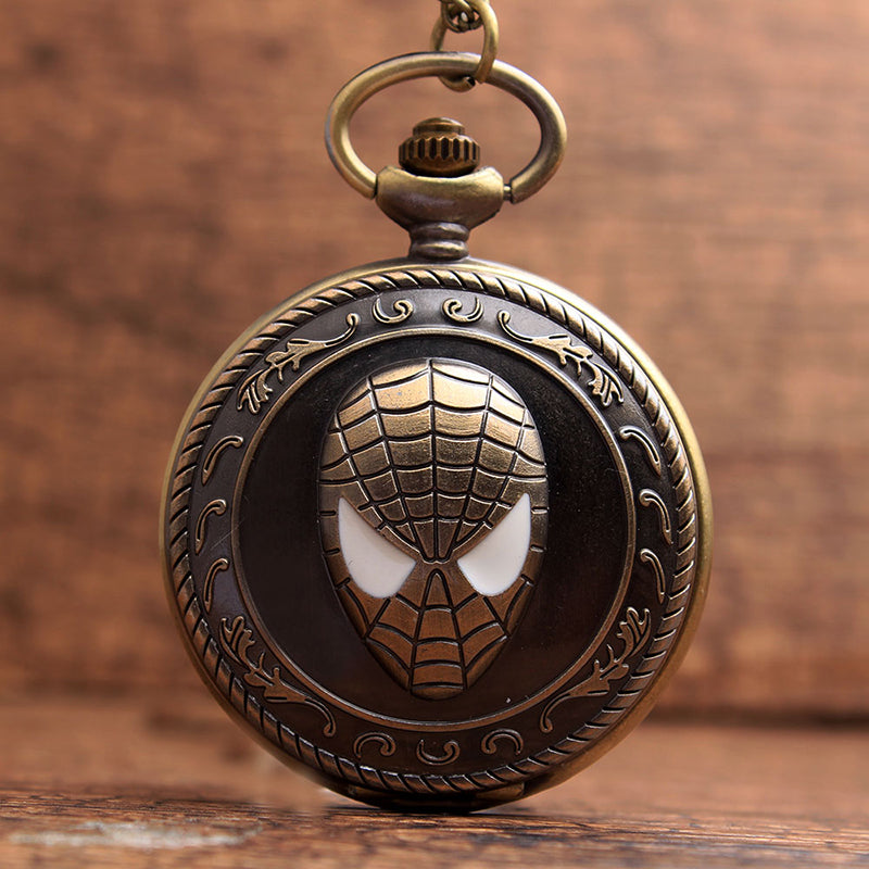 Spiderman Pocket Watch Keychain - Tinyminymo