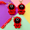 Squid Game Pop it Coin Pouch Keychain