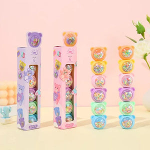 Stackable Confetti Filled Bear Highlighters - Tinyminymo