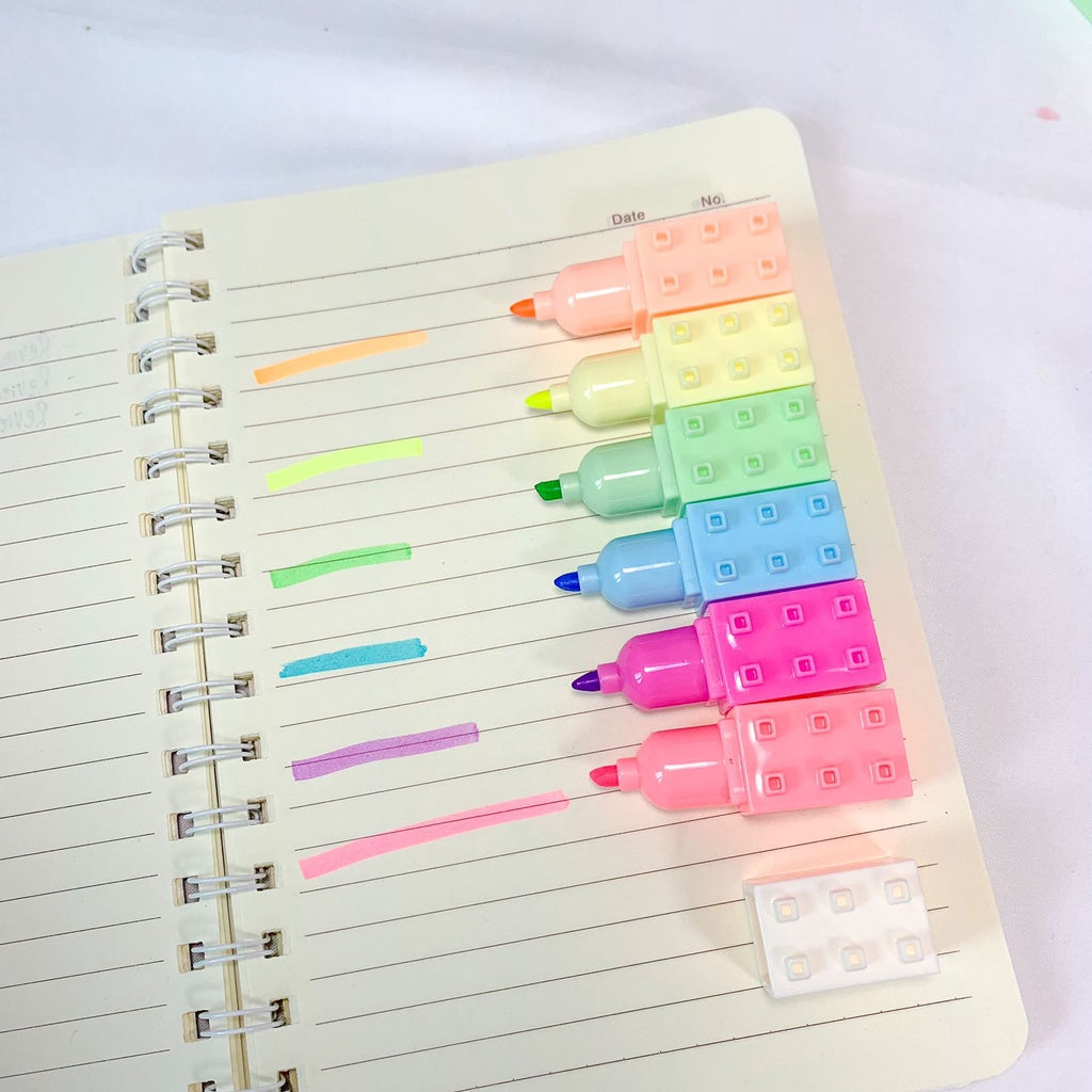 Buy Stackable Lego Highlighters - Set of 5 Online In India