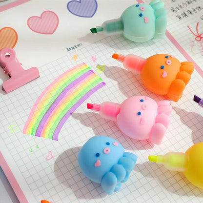 Stackable Octopus Highlighter - Set of 5 - Tinyminymo
