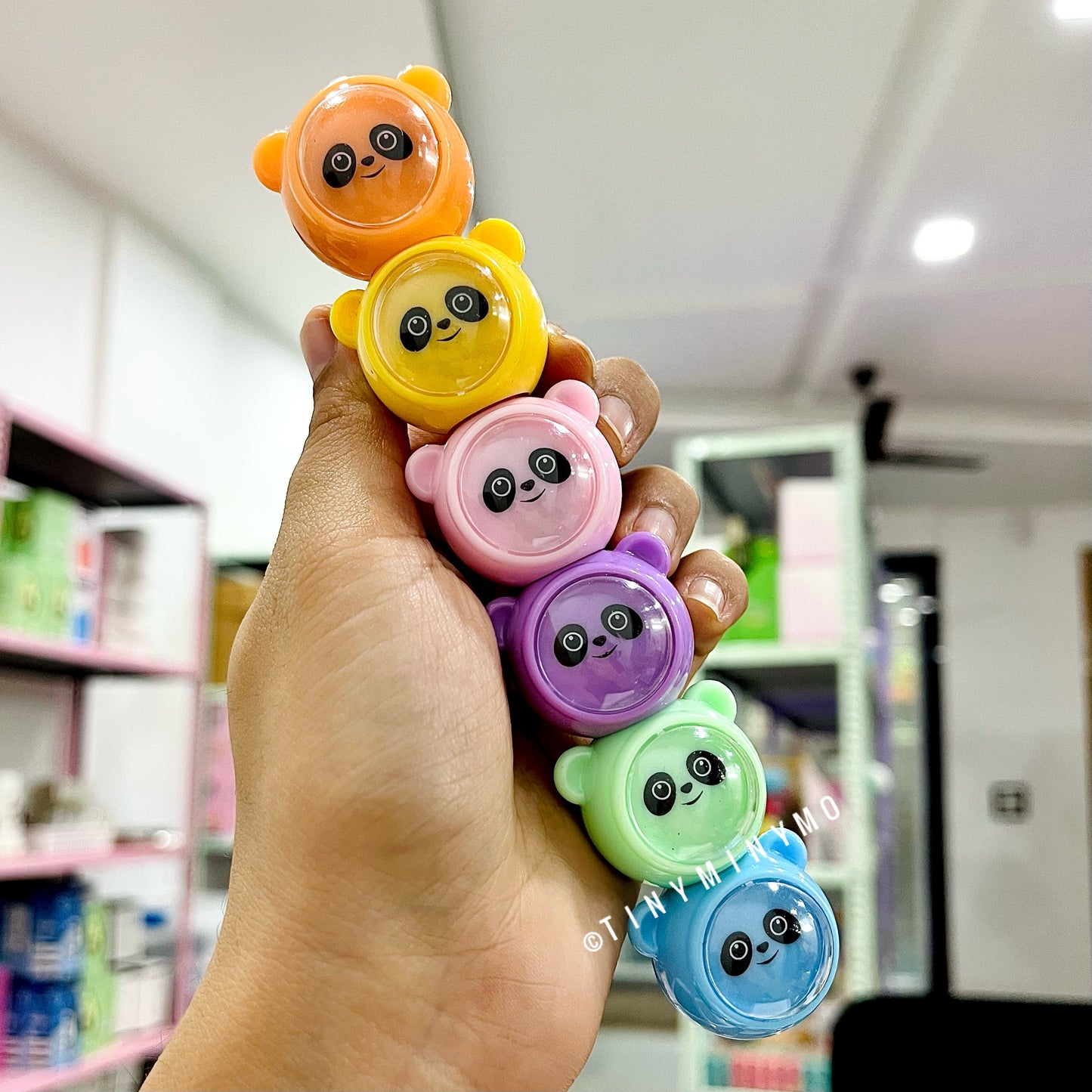 Stackable Panda and Bear Highlighters - Tinyminymo