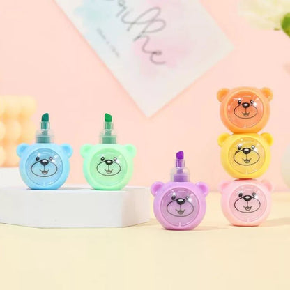 Stackable Panda and Bear Highlighters - Tinyminymo