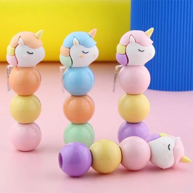 Stackable Unicorn Highlighters - Tinyminymo