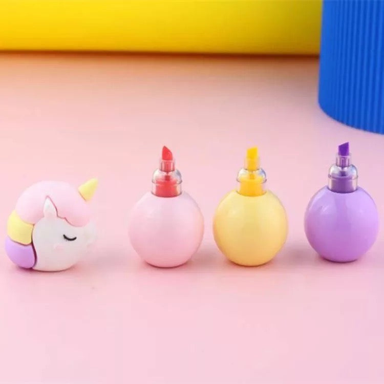 Stackable Unicorn Highlighters - Tinyminymo