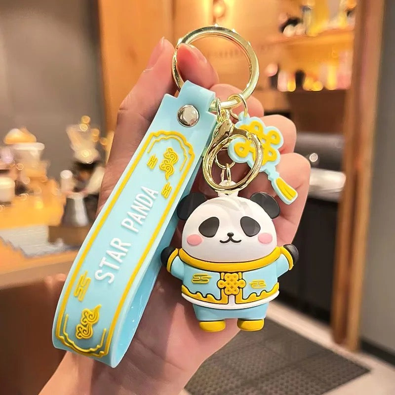 Star Panda 3D Keychain - Tinyminymo