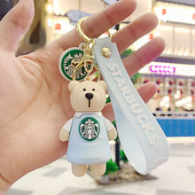 Load image into Gallery viewer, Starbucks Bear 3D Keychain - Tinyminymo
