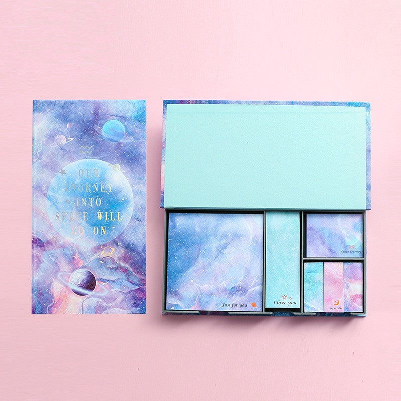 Sticky Notes Box - Galaxy - Tinyminymo