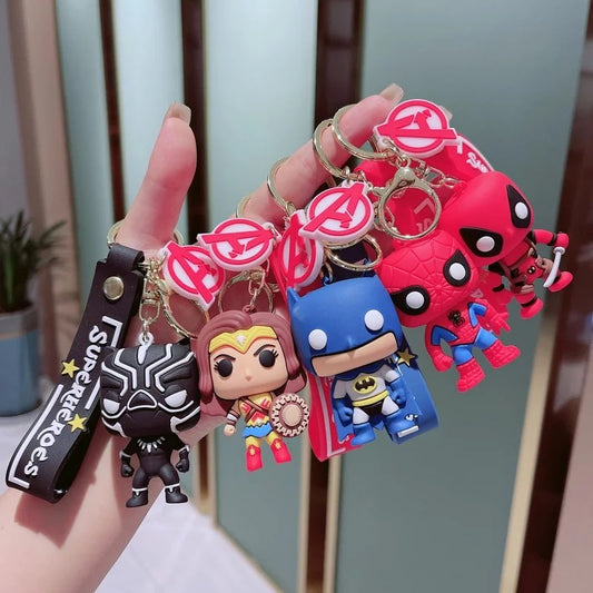 Superheroes 3D Keychain