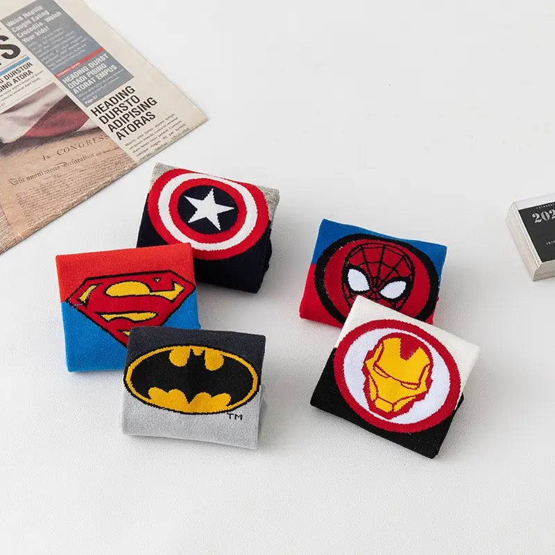 Superhero Icon Socks - Tinyminymo