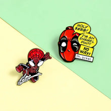 Load image into Gallery viewer, Superhero Lapel Pin - Tinyminymo
