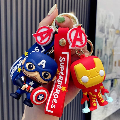 Superheroes 3D Keychain - Tinyminymo