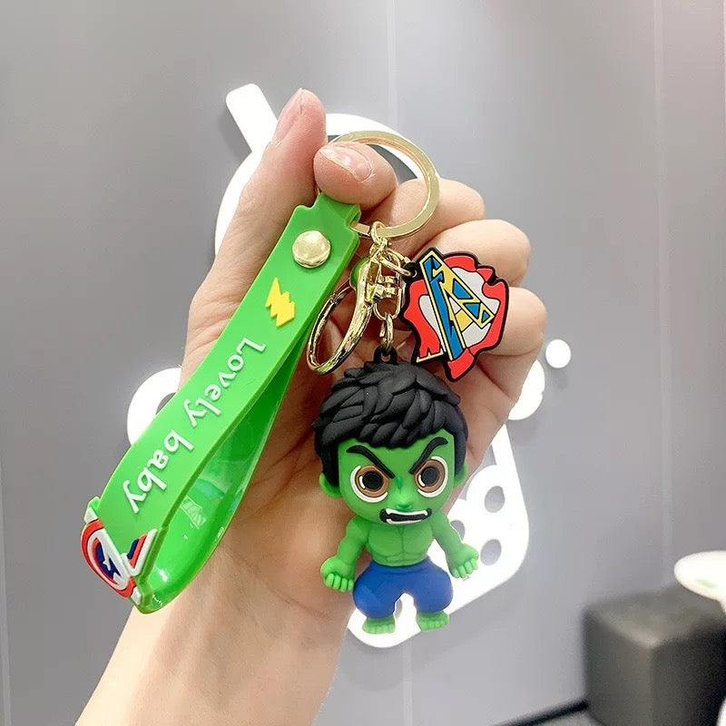 Superheroes 3D Keychain - Tinyminymo