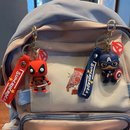 Superheroes 3D Keychain - Tinyminymo