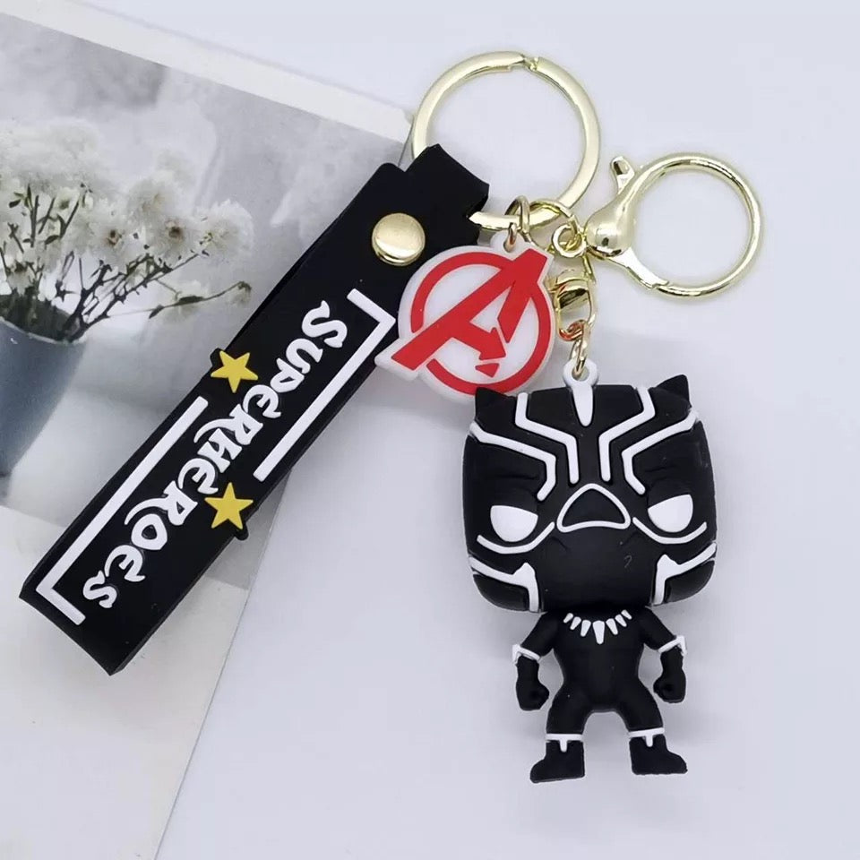 Superheroes 3D Keychain - Tinyminymo