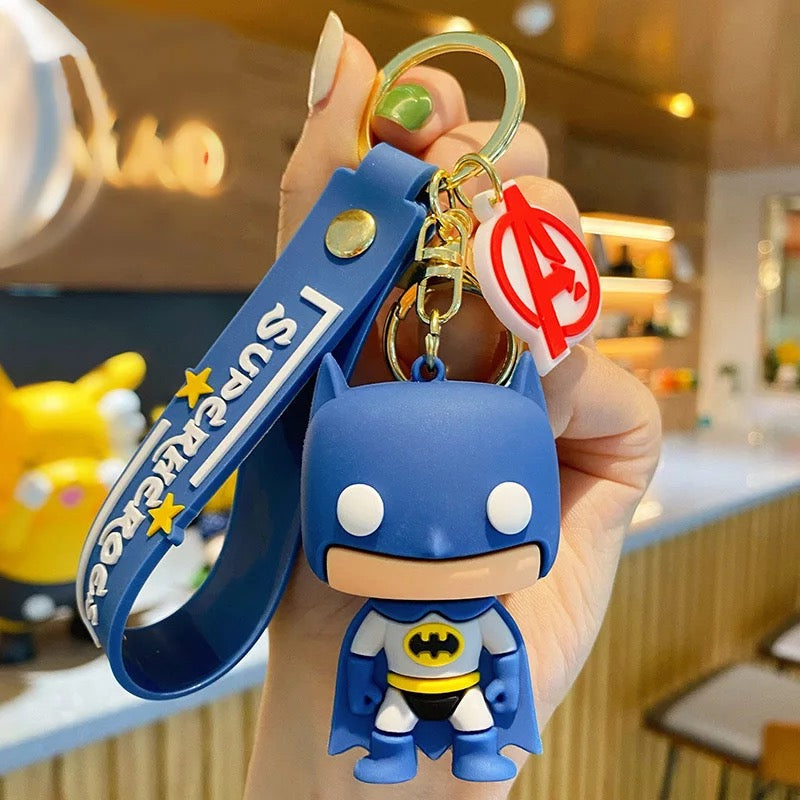 Superheroes 3D Keychain - Tinyminymo