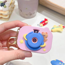 Load image into Gallery viewer, Teddy Bear Projector Keychain - Tinyminymo
