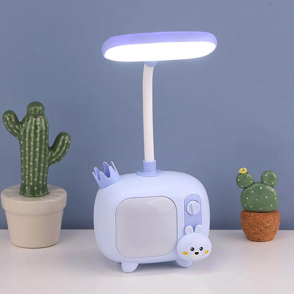 Television Bunny Desk Lamp with Pen Stand - Tinyminymo