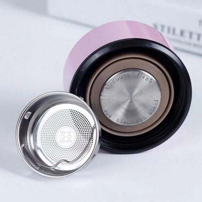 Ombre LED Temperature Display Insulated Vacuum Flask - Tinyminymo