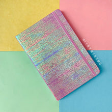 Load image into Gallery viewer, Textured Holographic Notebook - Tinyminymo
