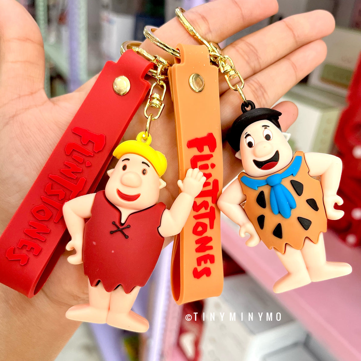 The Flintstones 3D Keychain - Tinyminymo
