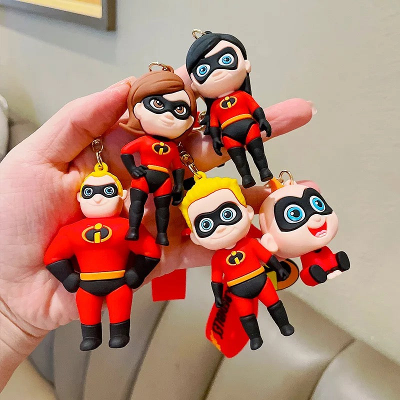 The Incredibles 3D Keychain - Tinyminymo