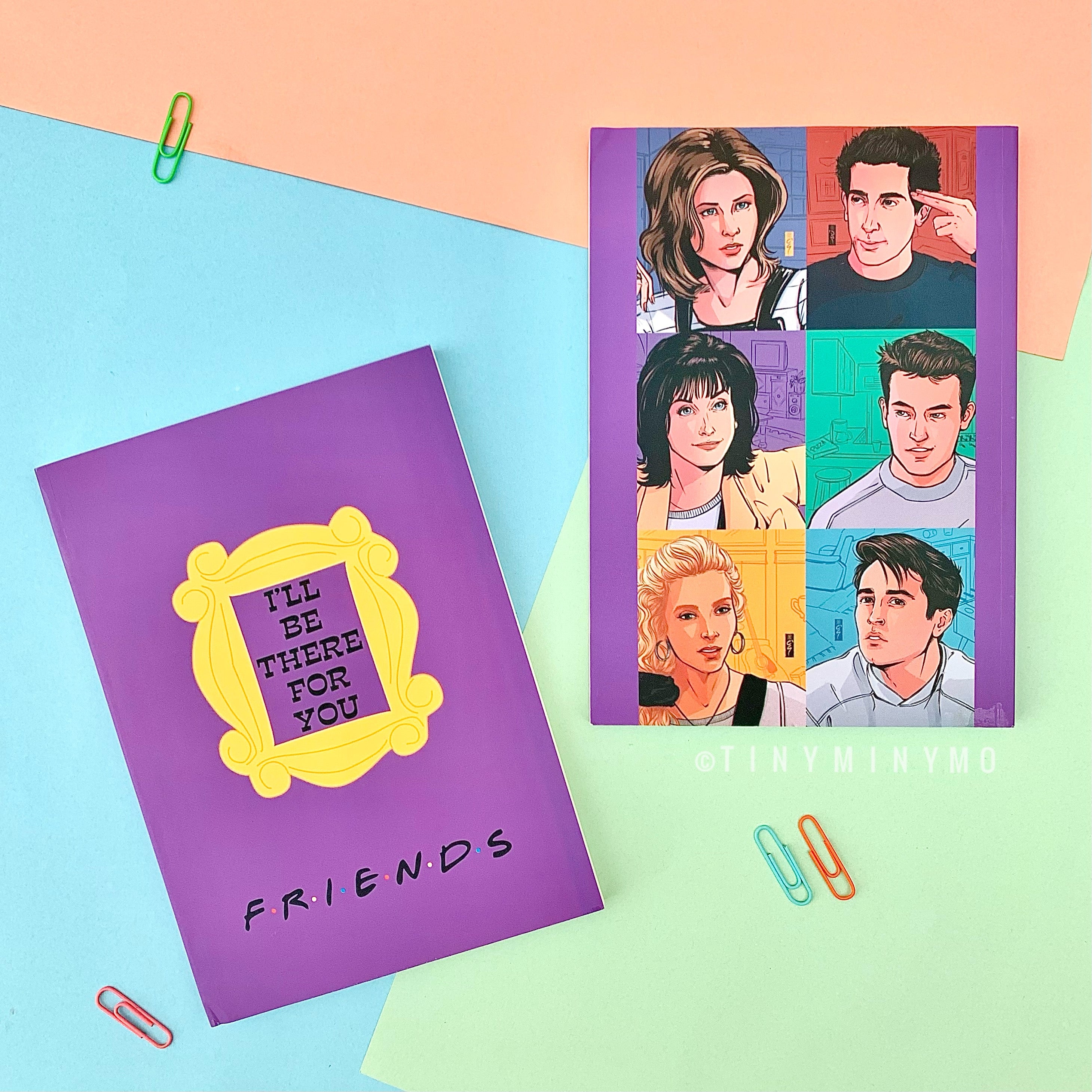 The Purple Door - Friends Notebook - Tinyminymo