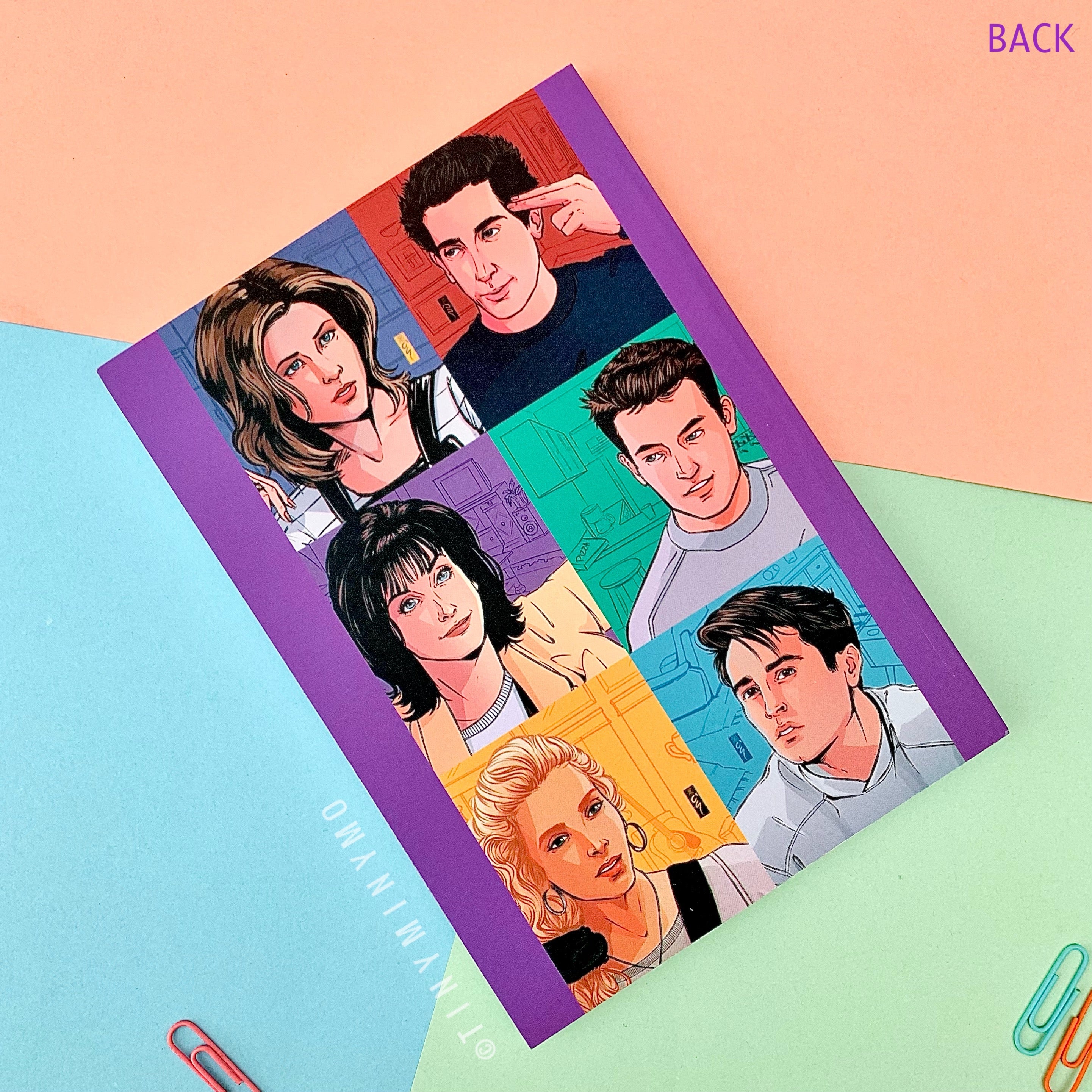 The Purple Door - Friends Notebook - Tinyminymo