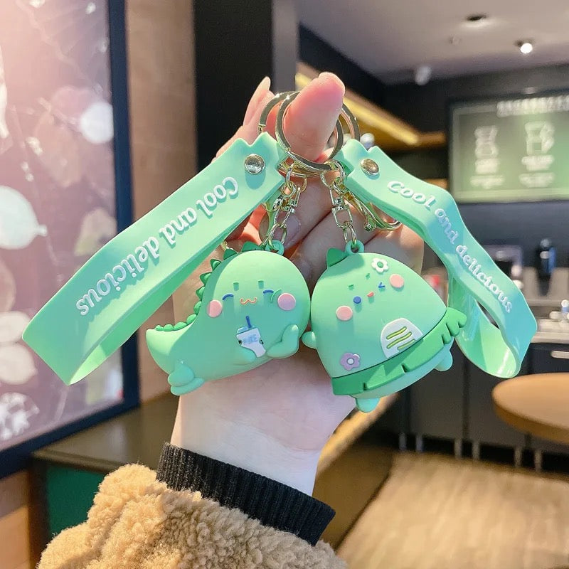 Tiny Dinosaur 3D Keychain - Tinyminymo