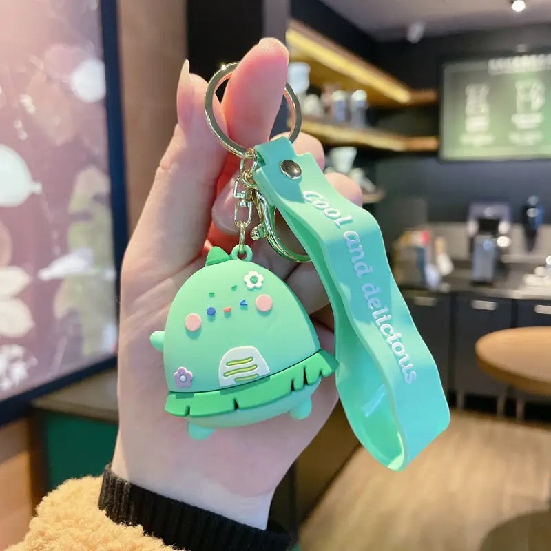 Tiny Dinosaur 3D Keychain - Tinyminymo