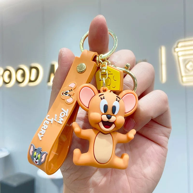 Cute Tom and Jerry 3D Keychain Online