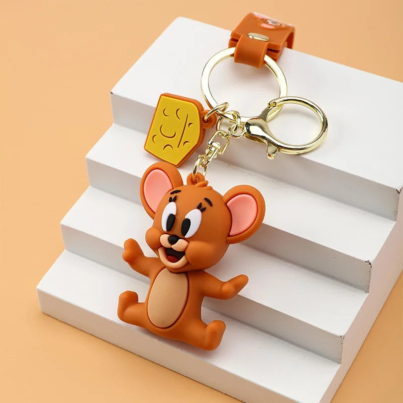 Cute Tom and Jerry 3D Keychain Online